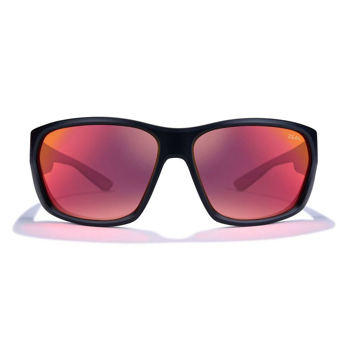 Zeal Caddis Sunglass Matte Black | Ellume Phoenix Mirror