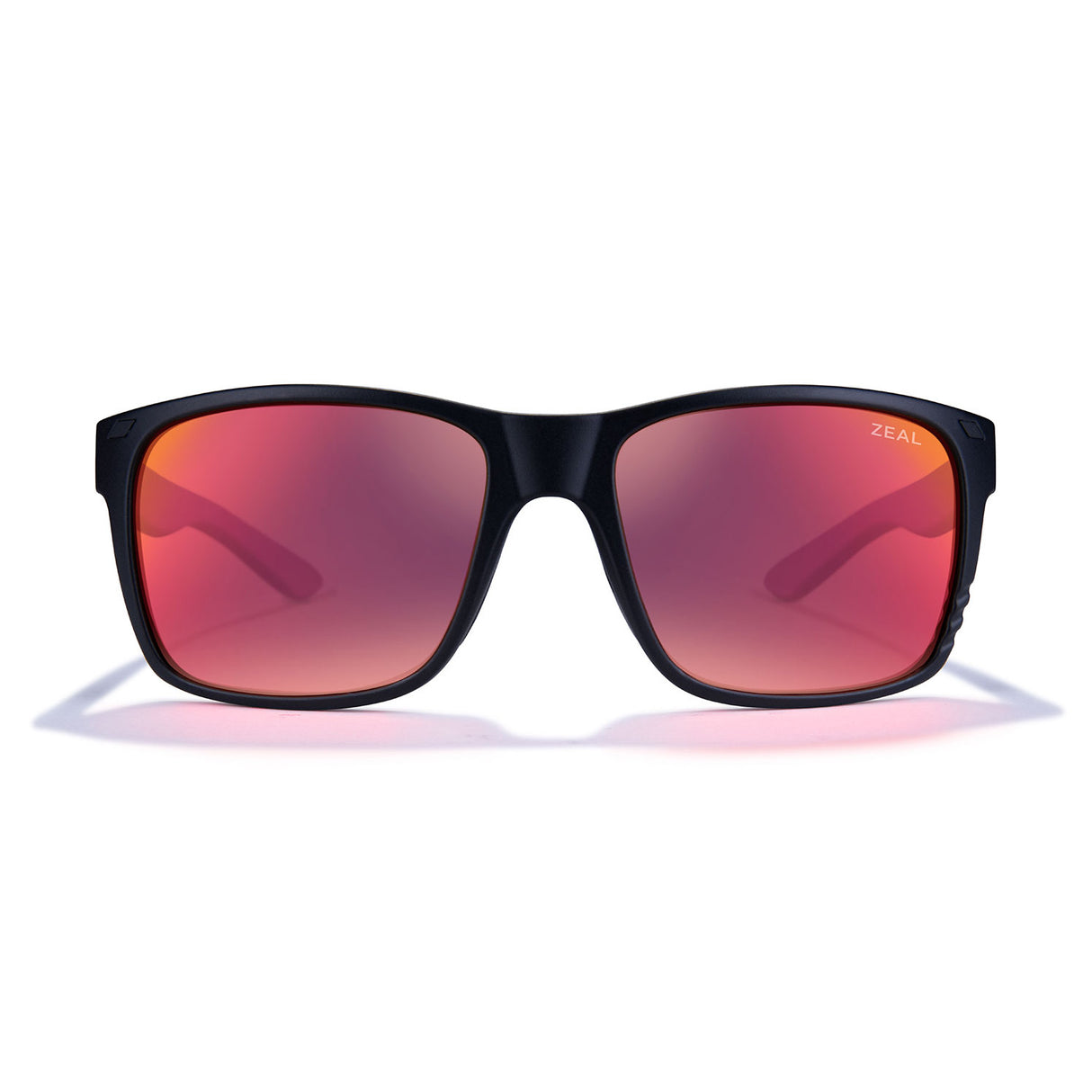 Zeal Brewer Sunglass Matte Black | Ellume Phoenix Mirror