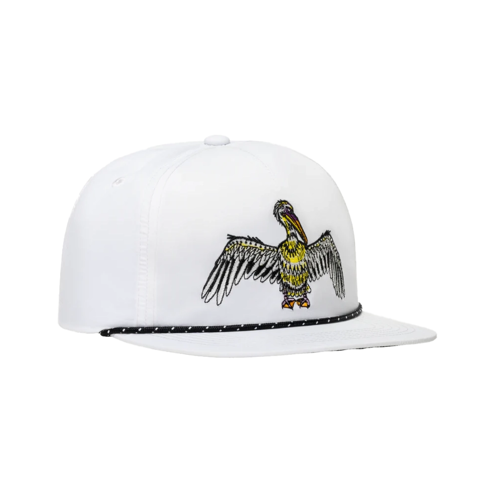 BAJIO Pelican Performance Hat - White One Size