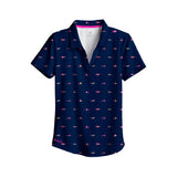 SCALES Trippy Fish Womens Polo