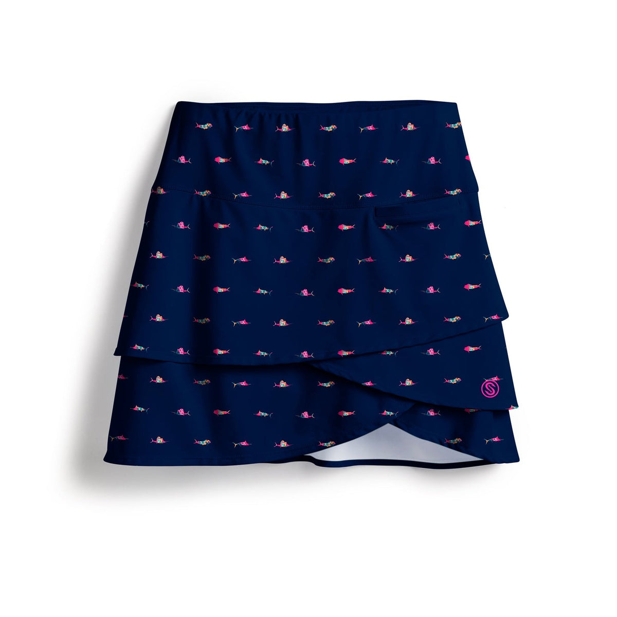 SCALES Trippy Fish Wavy Skort - CHAOS Fishing