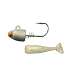 NLBN 3" Shrimp Jig Head and Tail Bundle: Wasabi