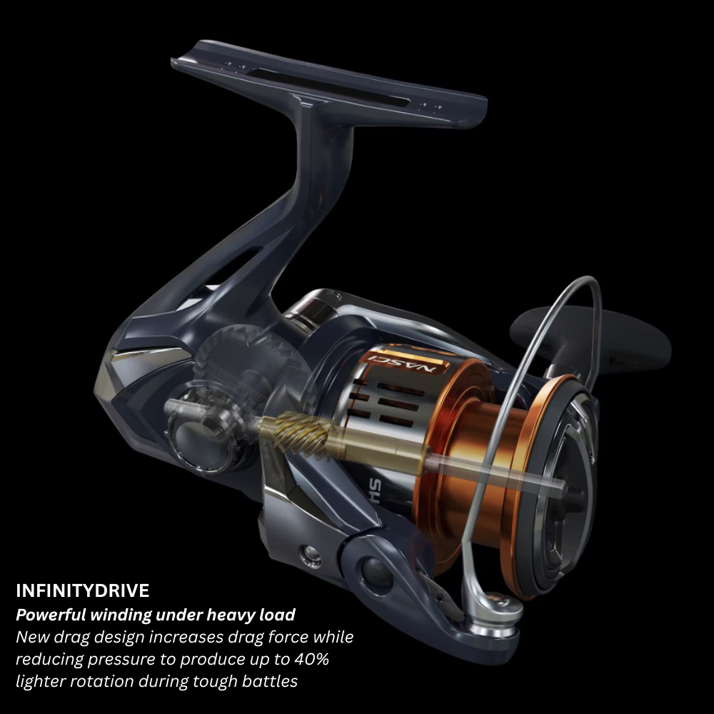 SHIMANO NASCI FD Front Drag Spinning Reel