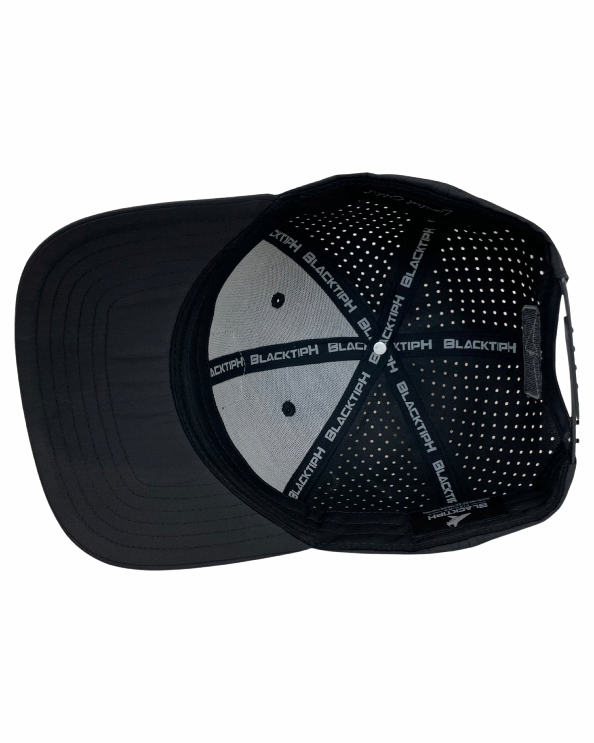 BLACKTIPH PVC Midnight Black Performance Snapback