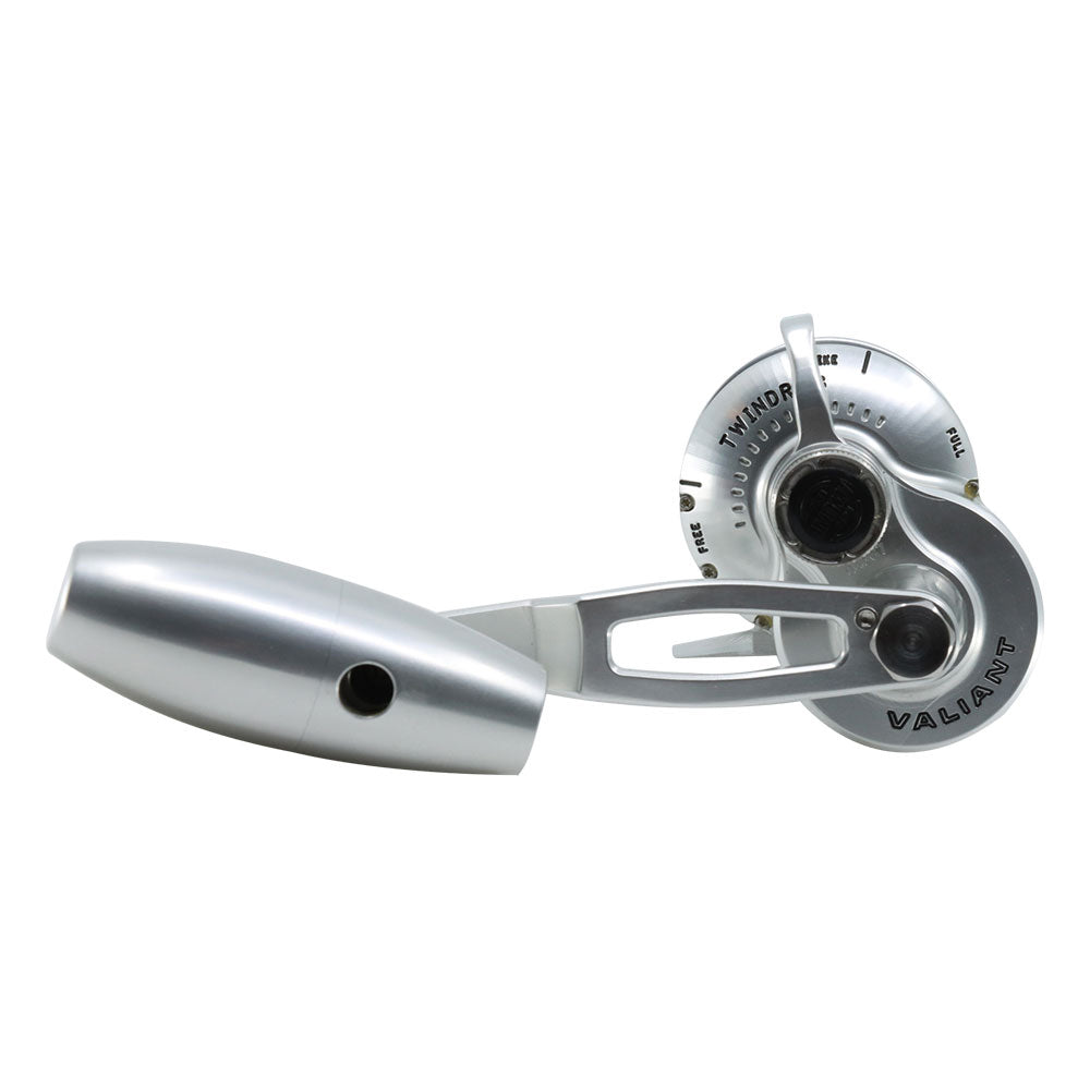 Accurate Valiant SPJ 2 Speed Reel Silver Left Hand- BV2-300L-SPJ