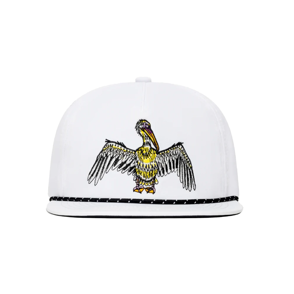 BAJIO Pelican Performance Hat - White One Size