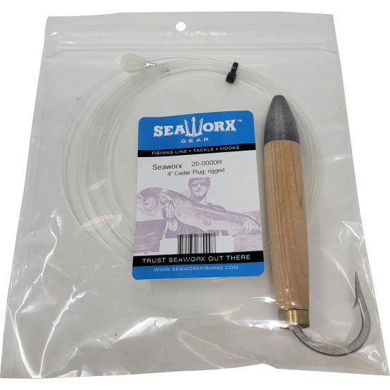 SEAWORX Cedar Plug Rigged