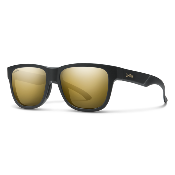 SMITH Lowdown Slim 2 Matte Black Gold | ChromaPop Polarized Black Gold