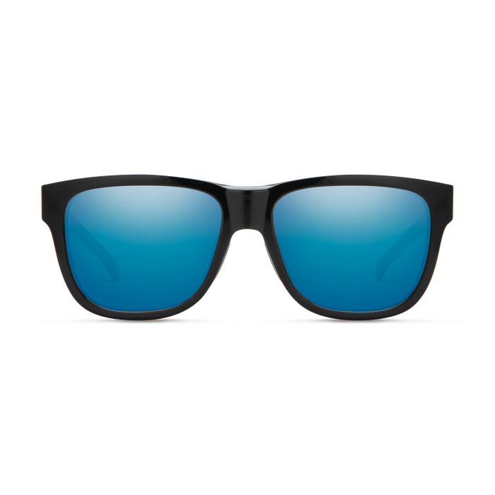 SMITH Lowdown Slim 2 Black | ChromaPop Polarized Blue Mirror