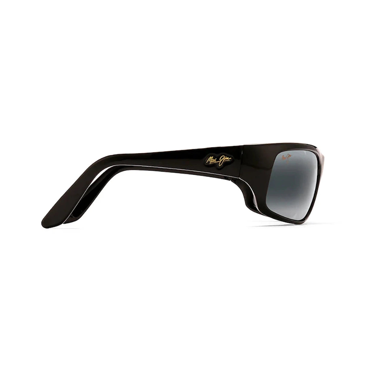 MAUI JIM Peahi Sunglasses Gloss Black | Neutral Grey