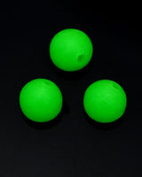 BLUEWING Round Glow Bead Inner Diameter 2.2mm (50 Pack)