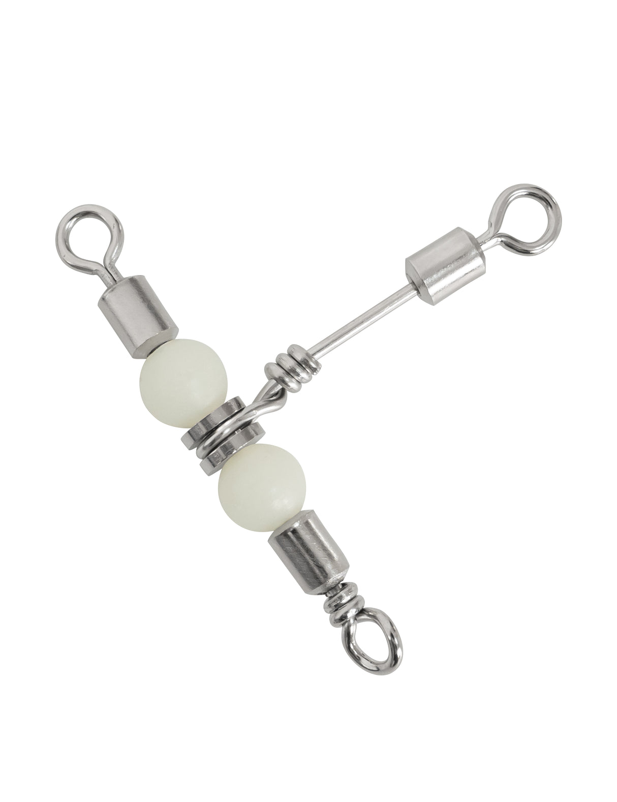 BLUEWING Three-Way Swivel with Glow Beads