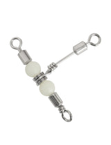 BLUEWING Three-Way Swivel with Glow Beads
