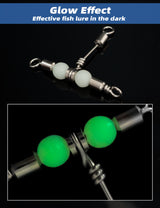 BLUEWING Three-Way Swivel with Glow Beads