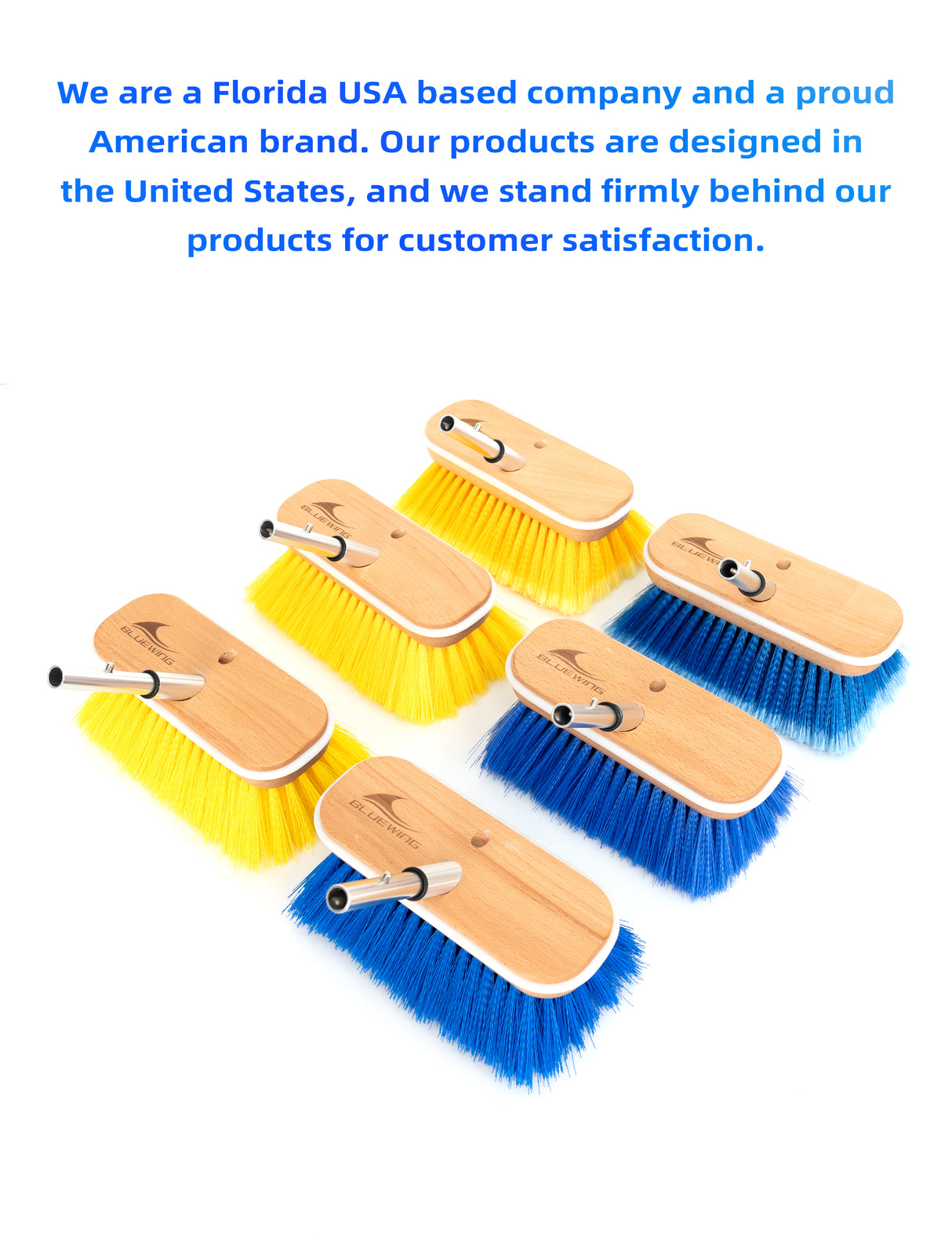 BLUEWING Deck Brush Head