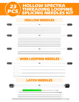 BLUEWING V3 Hollow Splicing Needle Kit 6in