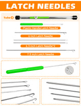 BLUEWING V3 Hollow Splicing Needle Kit 6in