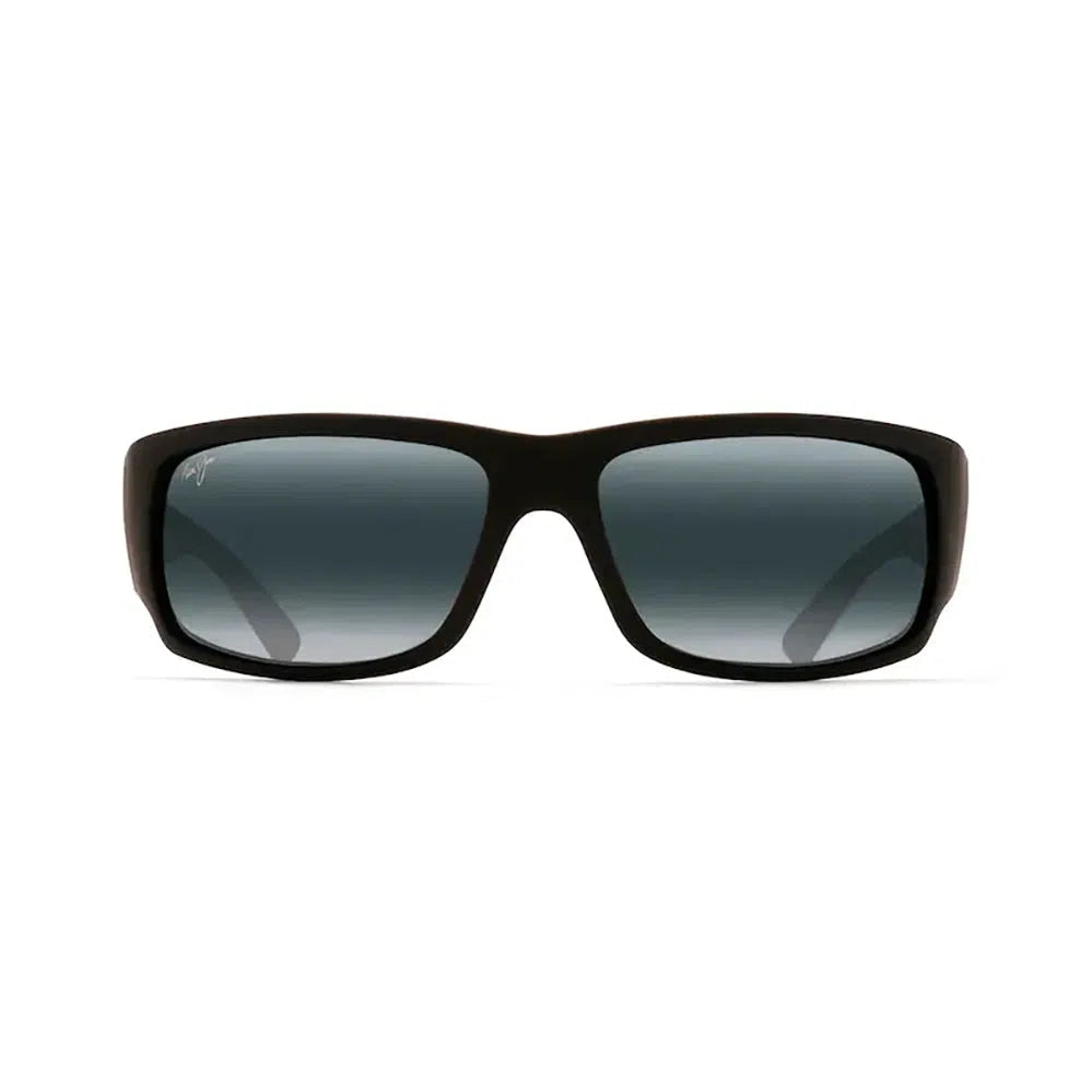 MAUI JIM World Cup Sunglasses Matte Black Rubber | Neutral Grey