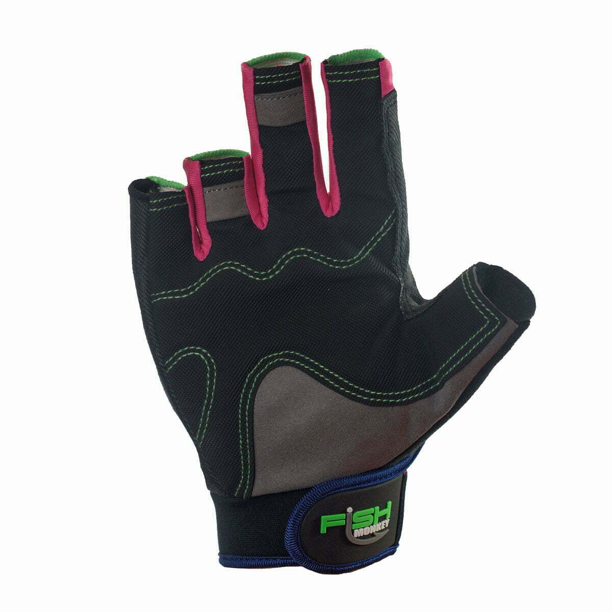 Fish Monkey The Crusher Half Finger Jigging Gloves Buy 1 @ 50% OFF or Buy 1 Get 2 Free at Price of One