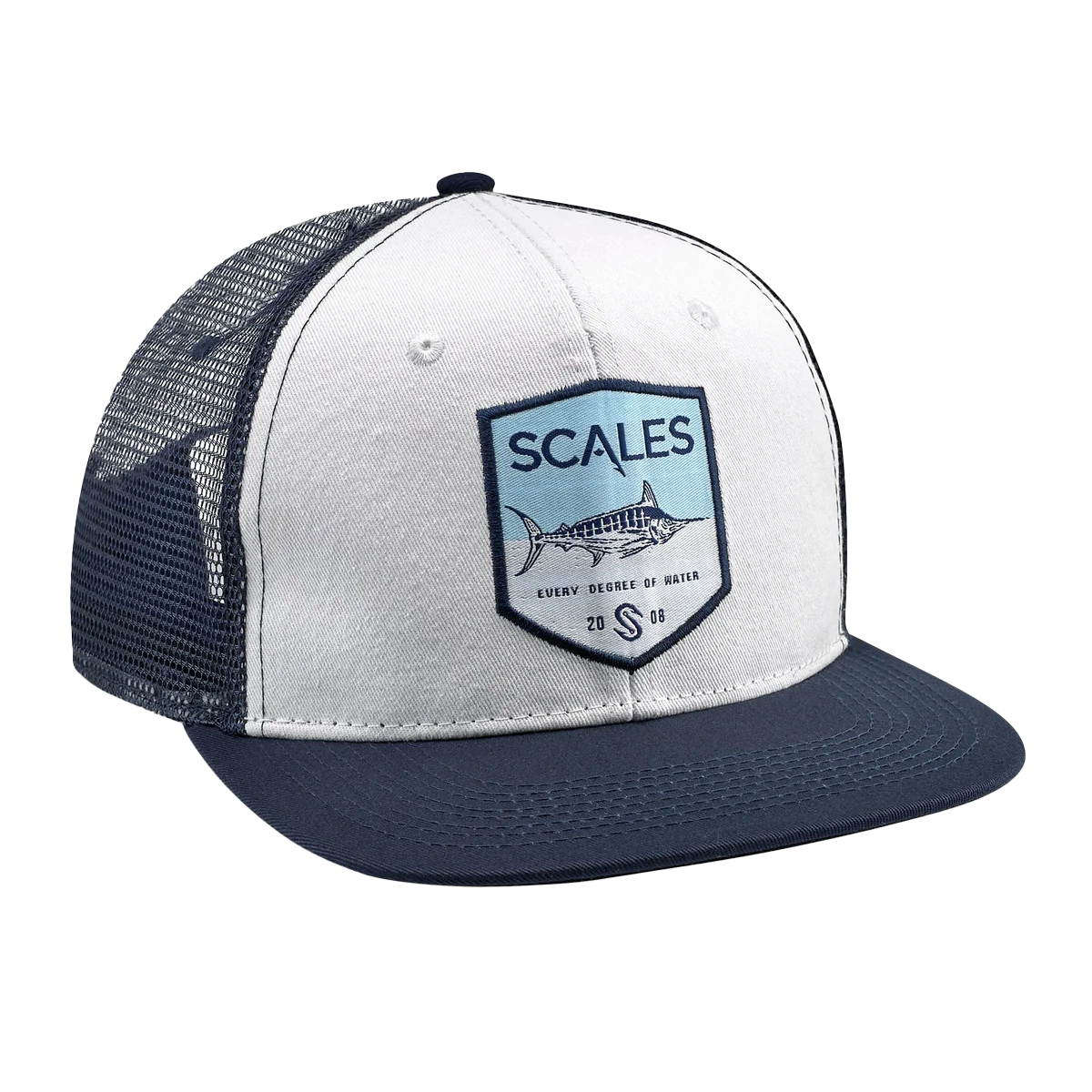 SCALES Solid Marlin Trucker