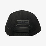 BLACKTIPH PVC Midnight Black Performance Snapback Hat