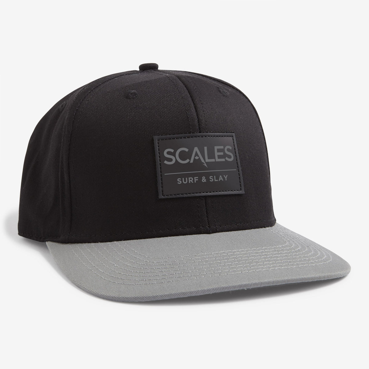 SCALES Slay All Day Snapback - Black/Charcoal