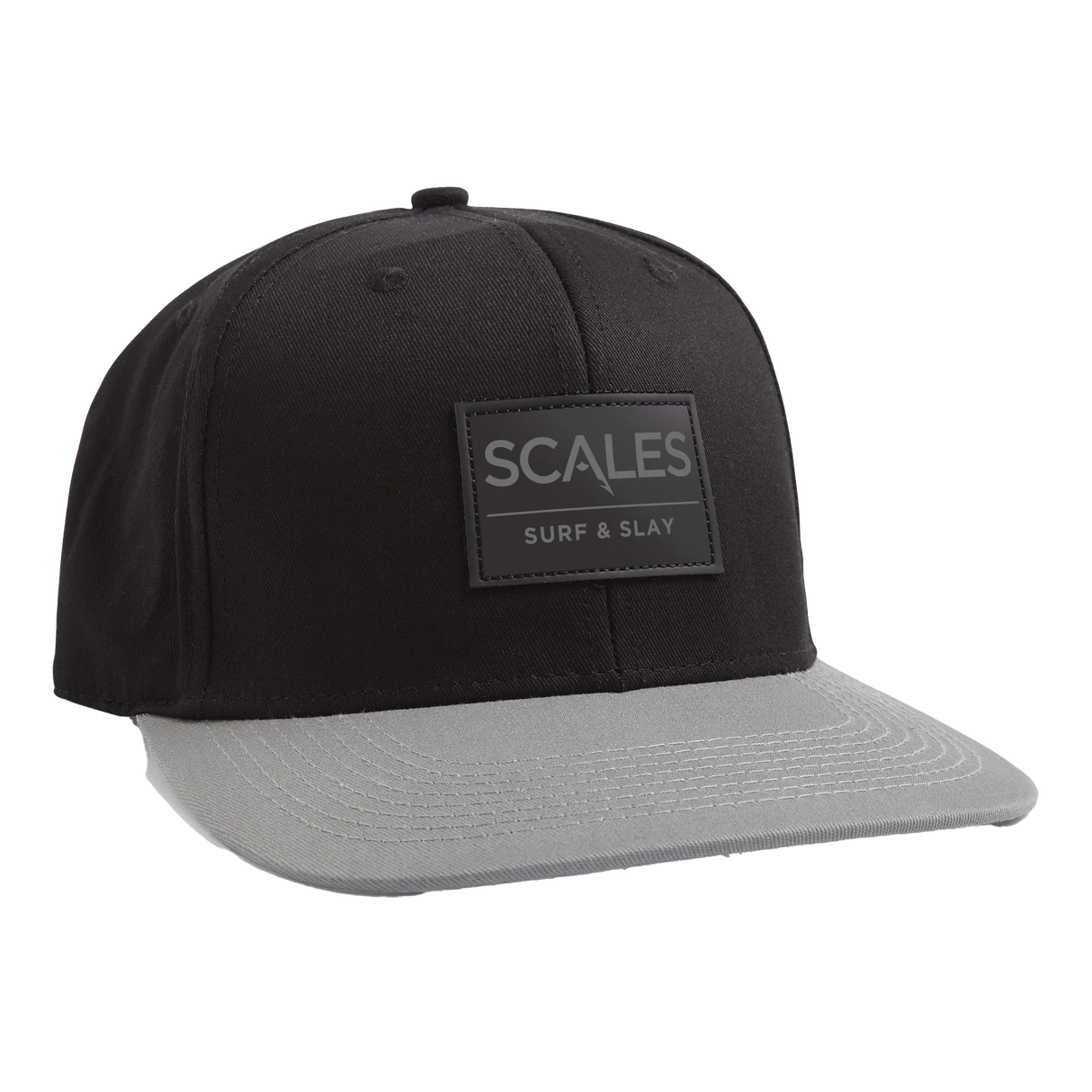 SCALES Slay All Day Snapback - Black/Charcoal