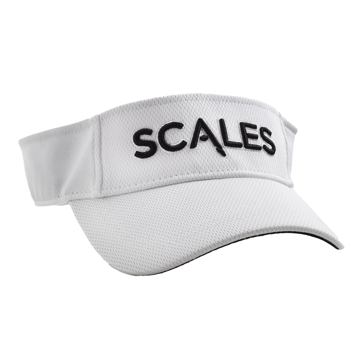 SCALES Solid Visor - White