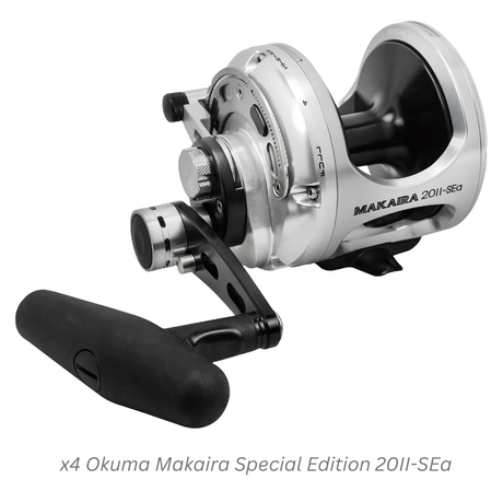 4 Rods x 4 Reels CHAOS Fishing 4 Rods x 4 Reels CHAOS Fishing