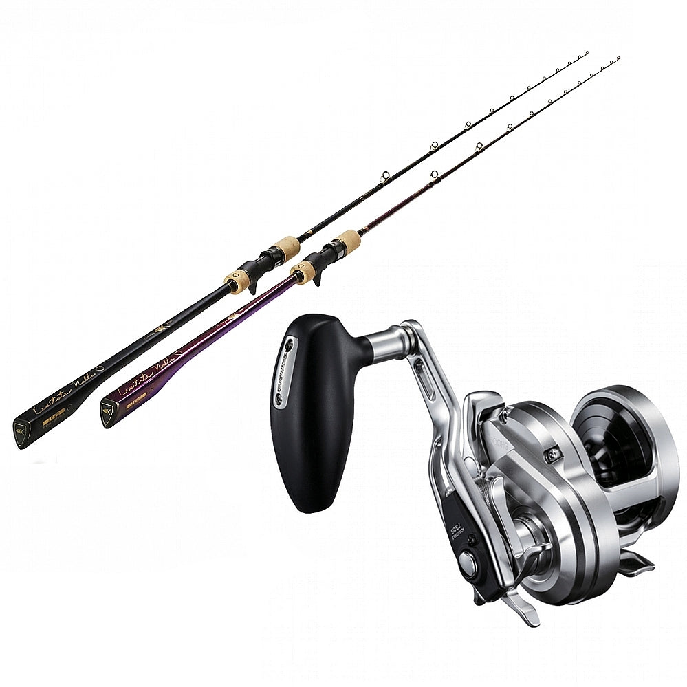 50% OFF Temple Reef Levitate Rod with purchase of Shimano Ocea Jigger 1500PG Spooled with Braid
