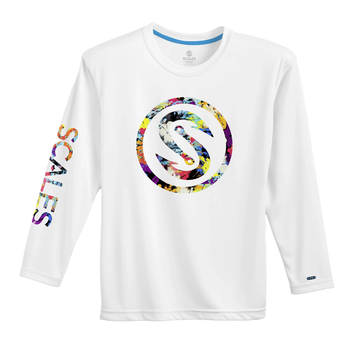 SCALES Tropical Hooks Youth PRO Long Sleeve Performance