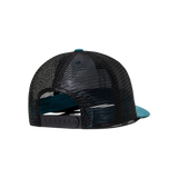 BAJIO Sailfish Patch Trucker Hat - Teal/Black One Size