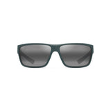 MAUI JIM Uila Sunglasses Matte Dark Military Green |  Neutral Grey