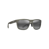 MAUI JIM Puakea Sunglasses Matte Greyish-Green |  Neutral Grey