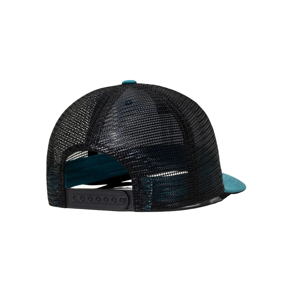 BAJIO Sailfish Patch Trucker Hat - Teal/Black One Size