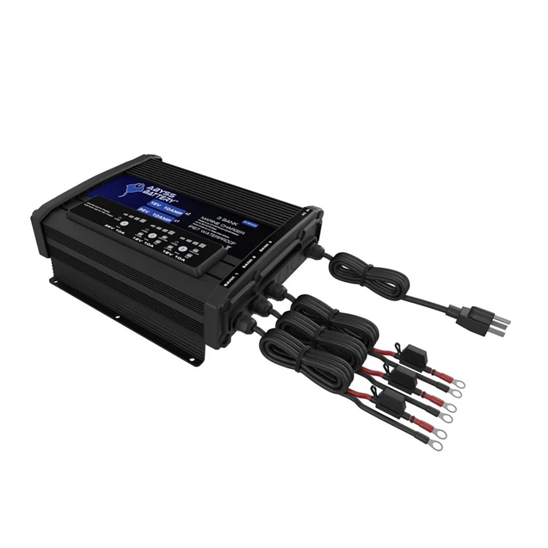 ABYSS 3 Bank 12V/36V On-Board Marine Battery Charger