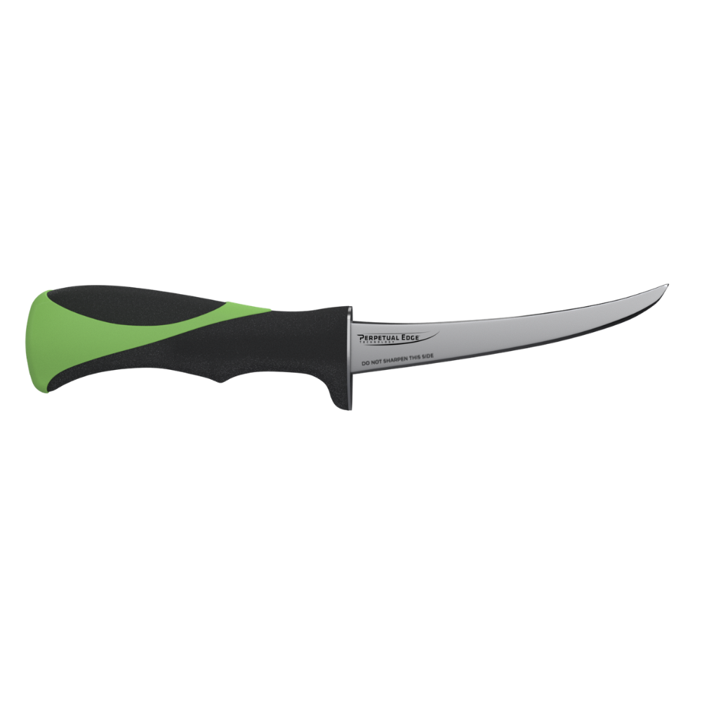 RELENTLESS Curved Fillet Knife and Sheath