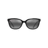 MAUI JIM Honi Sunglasses Shiny Black | Neutral Grey