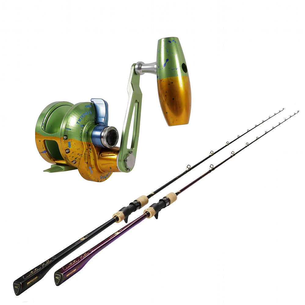 Buy Accurate Boss Valiant Slow Pitch Conventional Reel BV-500N-SPJ - Mahi  Get Temple Reef Elevate Rod FREE from ACCURATE/TEMPLE REEF - CHAOS Fishing