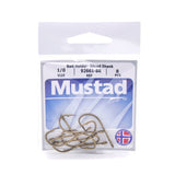 MUSTAD Beak Special Long Shank with 2 Slices - Nickel (8 Pack)