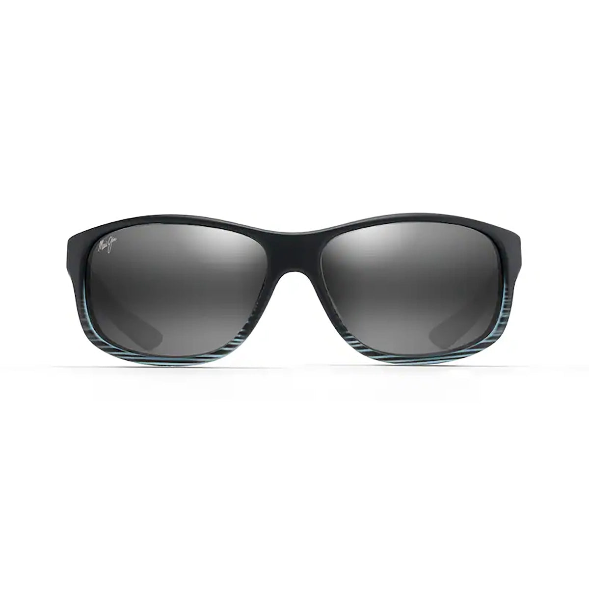 MAUI JIM Kaiwi Channel Sunglasses Grey Black Stripe | Neutral Grey