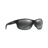MAUI JIM Kaiwi Channel Sunglasses Grey Black Stripe | Neutral Grey