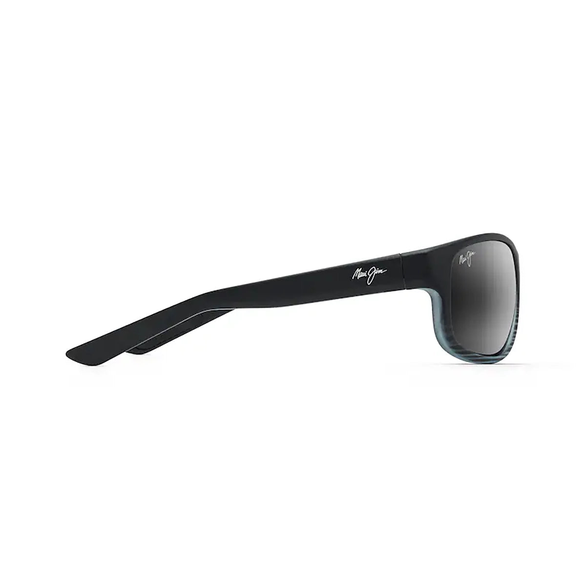 MAUI JIM Kaiwi Channel Sunglasses Grey Black Stripe | Neutral Grey