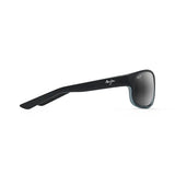MAUI JIM Kaiwi Channel Sunglasses Grey Black Stripe | Neutral Grey