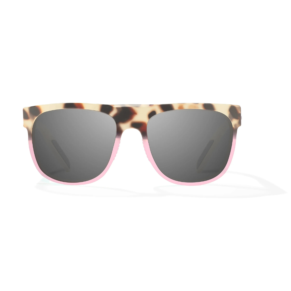 BAJIO Chelem Sunglasses | Tort-Rose Turtle Gloss Frame/ Gray Polycarbonate Lenses