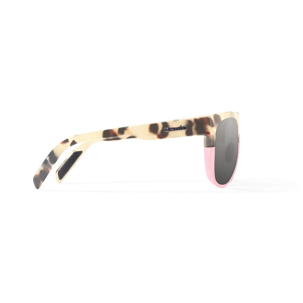 BAJIO Chelem Sunglasses | Tort-Rose Turtle Gloss Frame/ Gray Polycarbonate Lenses