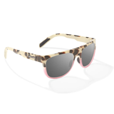 BAJIO Chelem Sunglasses | Tort-Rose Turtle Gloss Frame/ Gray Polycarbonate Lenses