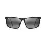 MAUI JIM Wana Sunglasses Matte Black |  Neutral Grey