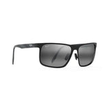 MAUI JIM Wana Sunglasses Matte Black |  Neutral Grey