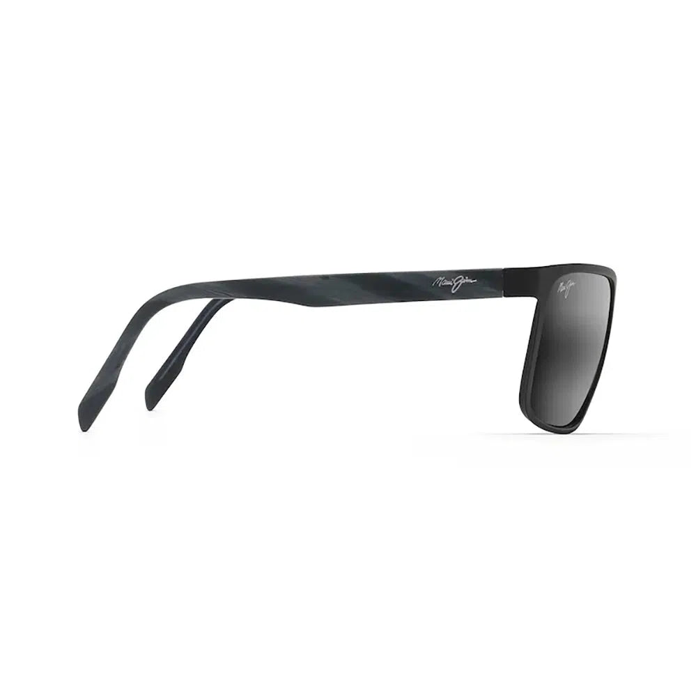 MAUI JIM Wana Sunglasses Matte Black |  Neutral Grey